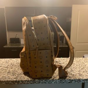 Mcm Cognac Backpack (Medium) - No studs